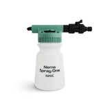 Nema Spray One met groene draaidop en koppelstuk voor tuinslang